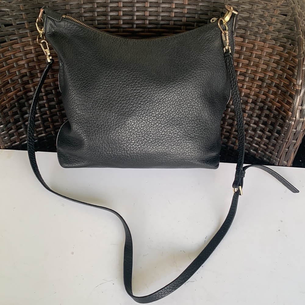 Kate Spade Black Leather Shoulder / CrossBody Bag - Picture 6 of 16